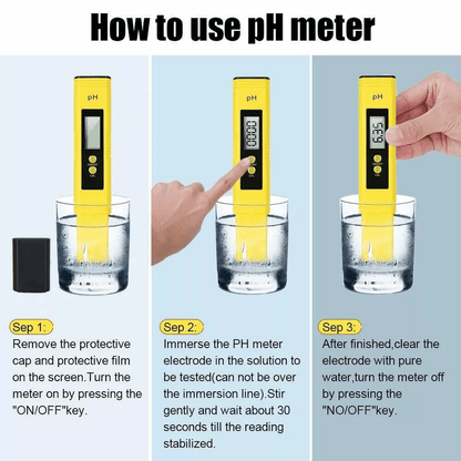 Digital PH Meter Tester For Water Pool Aquarium Wine  Hydroponics Portable Pocket Design 2