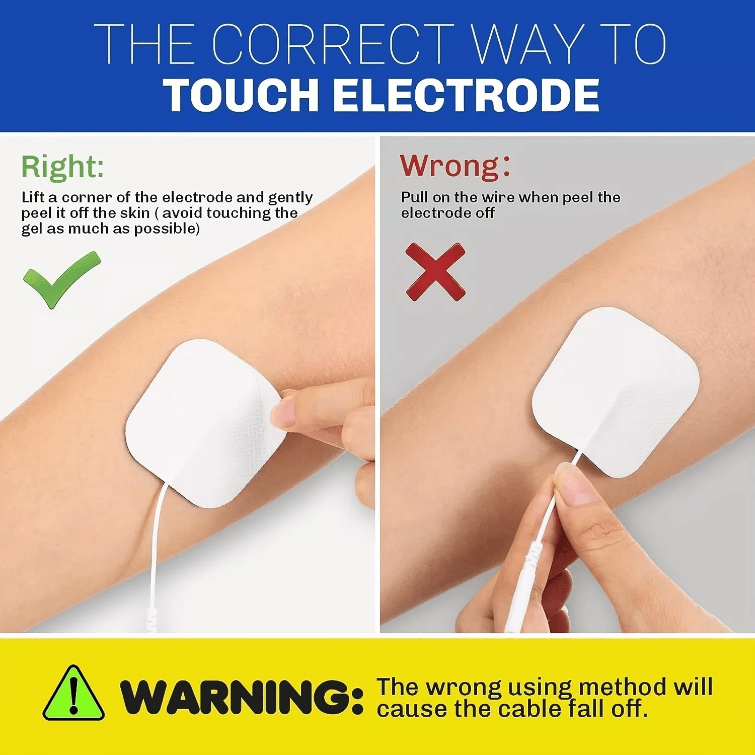 Reusable Multistick Gel Electrode Pads For EMS Units Muscle Stimulator Replacement 2
