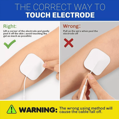 Reusable Multistick Gel Electrode Pads For EMS Units Muscle Stimulator Replacement 2