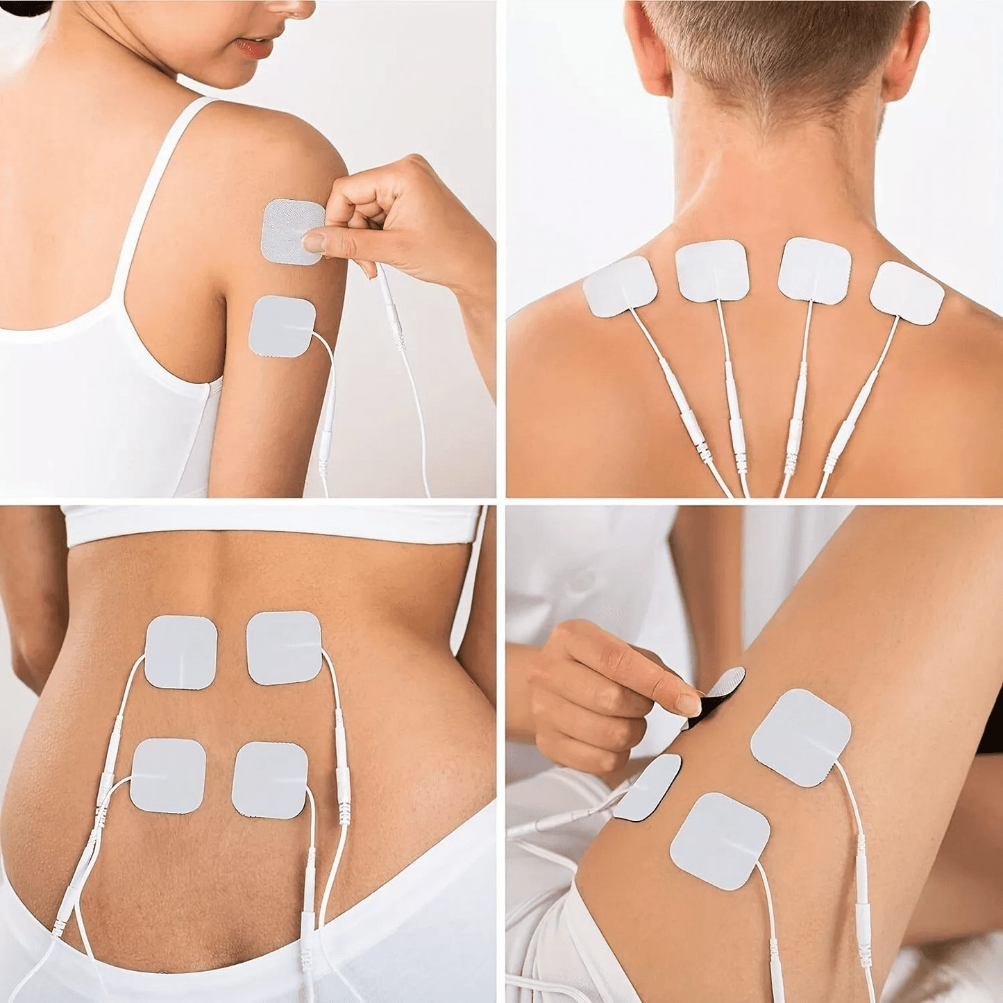 Reusable Multistick Gel Electrode Pads For EMS Units Muscle Stimulator Replacement 7