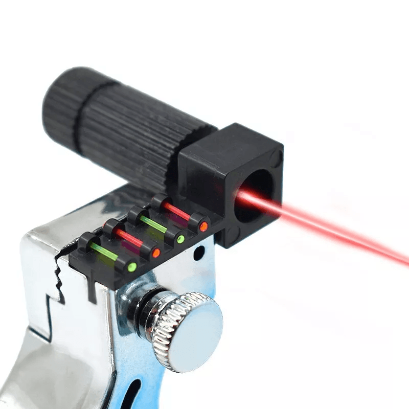 Hunting Professional Catapult Laser Slingshot With Rubber Aim Point Target Ergonomic Design Precisi 1