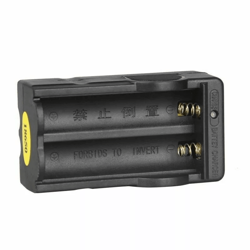 Dual Slot Smart Charger for Li-ion Rechargeable Battery, Safe Quick Charge Power Adapter