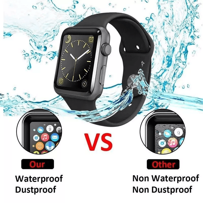Full Screen Protector Pack For Apple Watch SE Ultra Thin Clear TPU Case Cover For IWatch Series 4