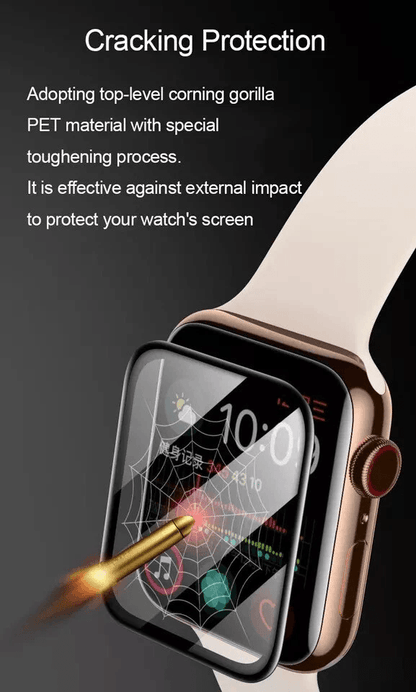 Full Screen Protector Pack For Apple Watch SE Ultra Thin Clear TPU Case Cover For IWatch Series 1