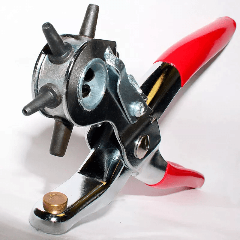 Heavy Duty Leather Hole Punch Hand Pliers Belt Holes Puncher Tool With Size Options Ergonomic Grip  4