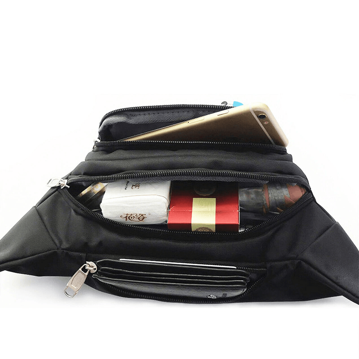 Men Women Fanny Pack Belt Waist Bag Crossbody Sling Shoulder Pouch Travel Sport Hip Pack For Outdoo 3