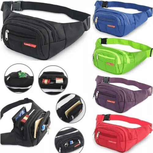 Men Women Fanny Pack Belt Waist Bag Crossbody Sling Shoulder Pouch Travel Sport Hip Pack For Outdoo 1