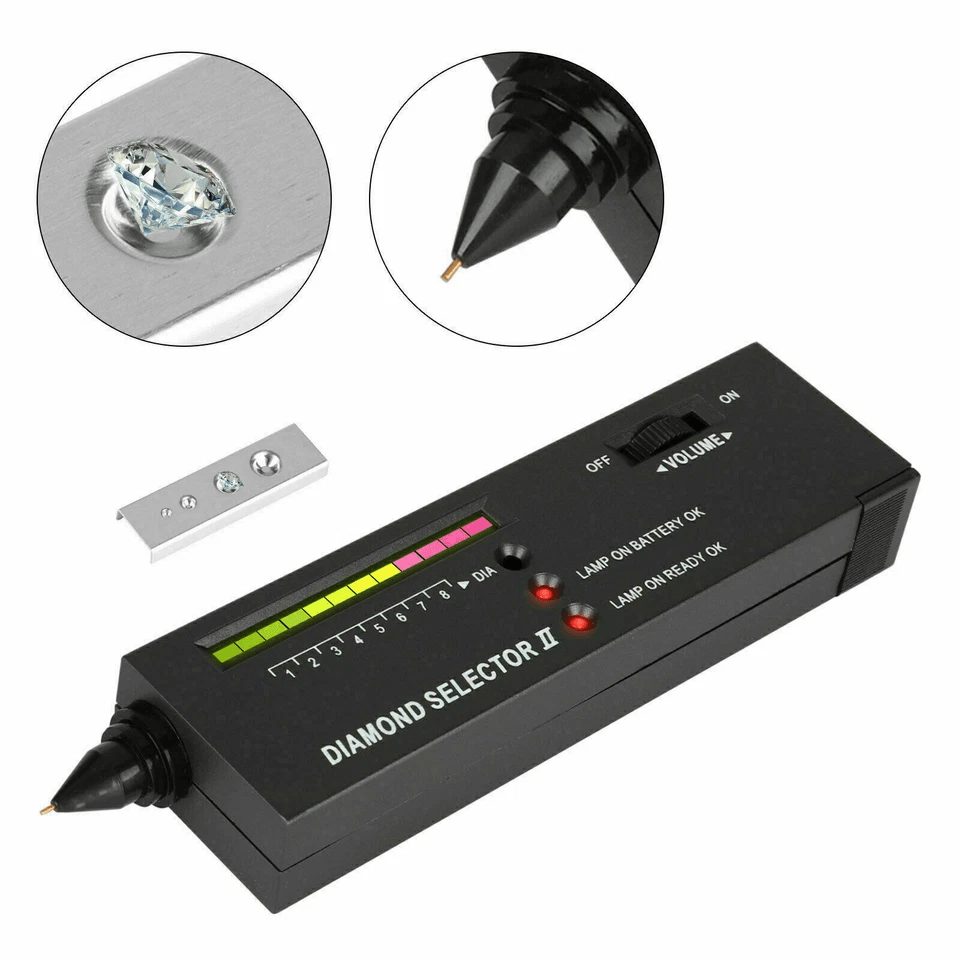 Diamond Jeweler Tool Kit Portable Gemstone Tester Selector Pen For Gold 3