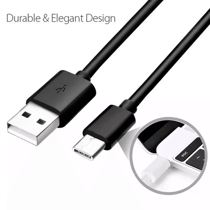 6FT OEM Type USBC To USBA Fast Charge Cable C Quick Charger Sync Cable For Samsung Galaxy Google Pi 7