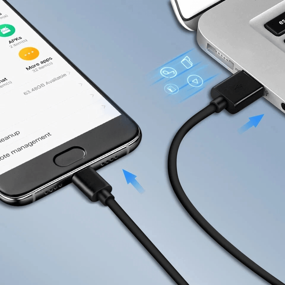 6FT OEM Type USB-C to USB-A Fast Charge Cable C Quick Charger Sync Cable for Samsung Galaxy, Google Pixel, LG, MacBook