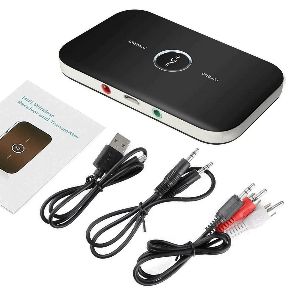 Bluetooth Receiver  Transmitter Wireless RCA To AUX Adapter For Car  Home Audio 1