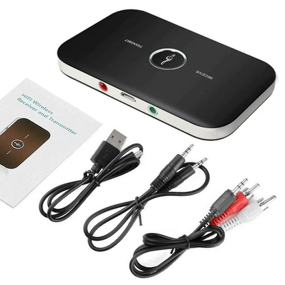Bluetooth Receiver  Transmitter Wireless RCA To AUX Adapter For Car  Home Audio 1