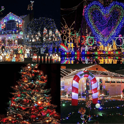 Xmas LED Fairy String Lights Waterproof Christmas Tree Lights For Indoor  Outdoor Home Decor 1