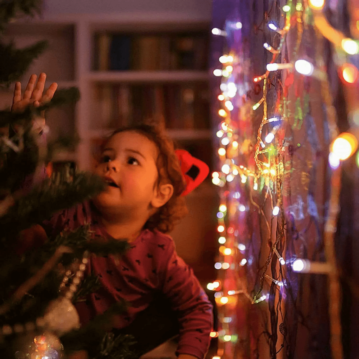 Xmas LED Fairy String Lights Waterproof Christmas Tree Lights For Indoor  Outdoor Home Decor 4