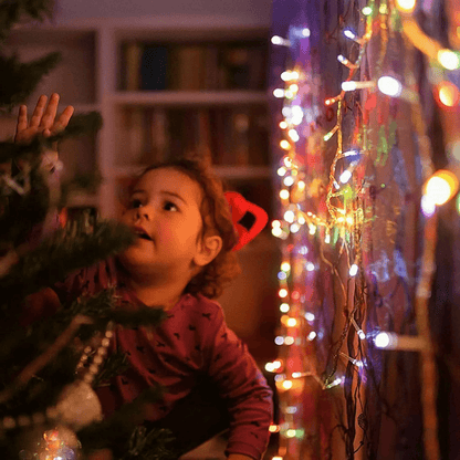 Xmas LED Fairy String Lights Waterproof Christmas Tree Lights For Indoor  Outdoor Home Decor 4