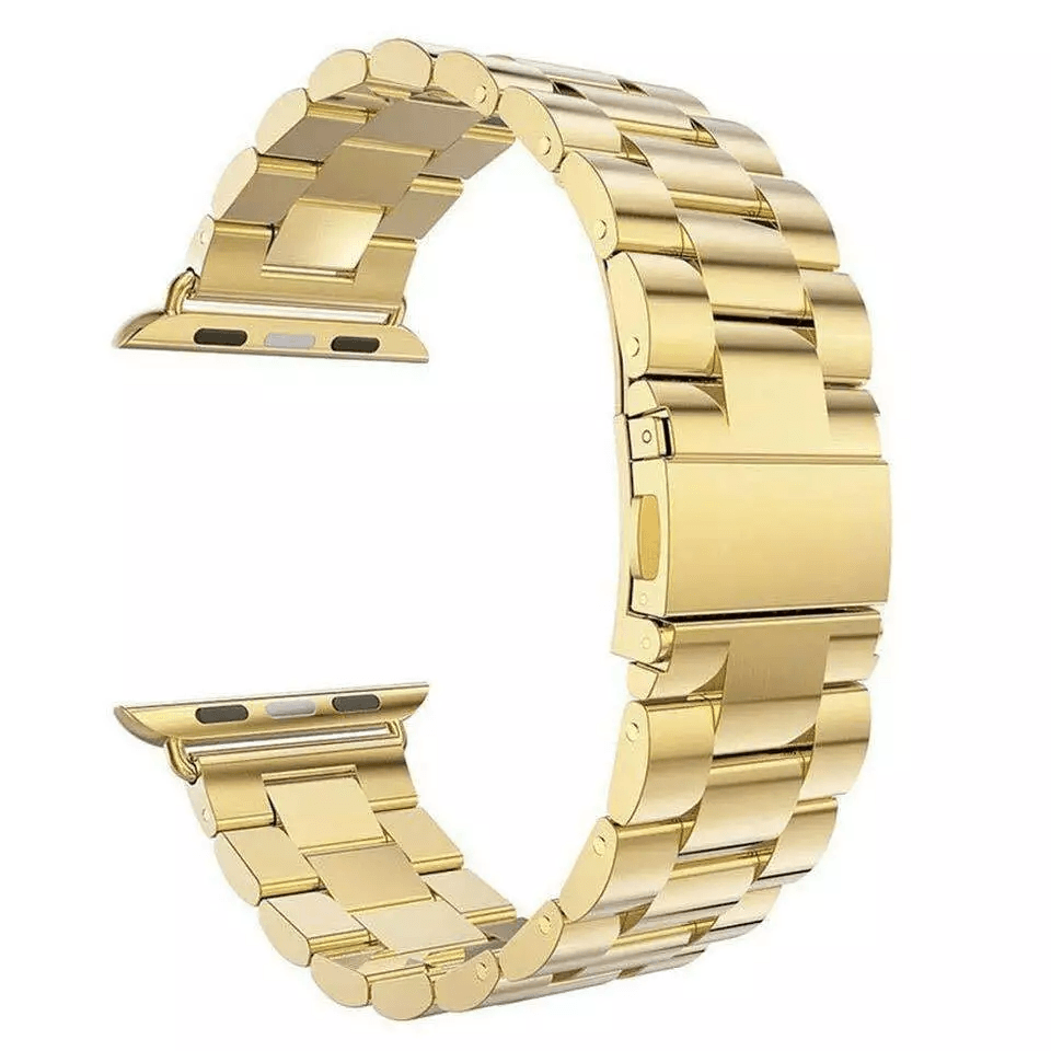 Premium Stainless Steel Apple Watch Band Compatible With IWatch Series SE Metal Link Bracelet Strap 3