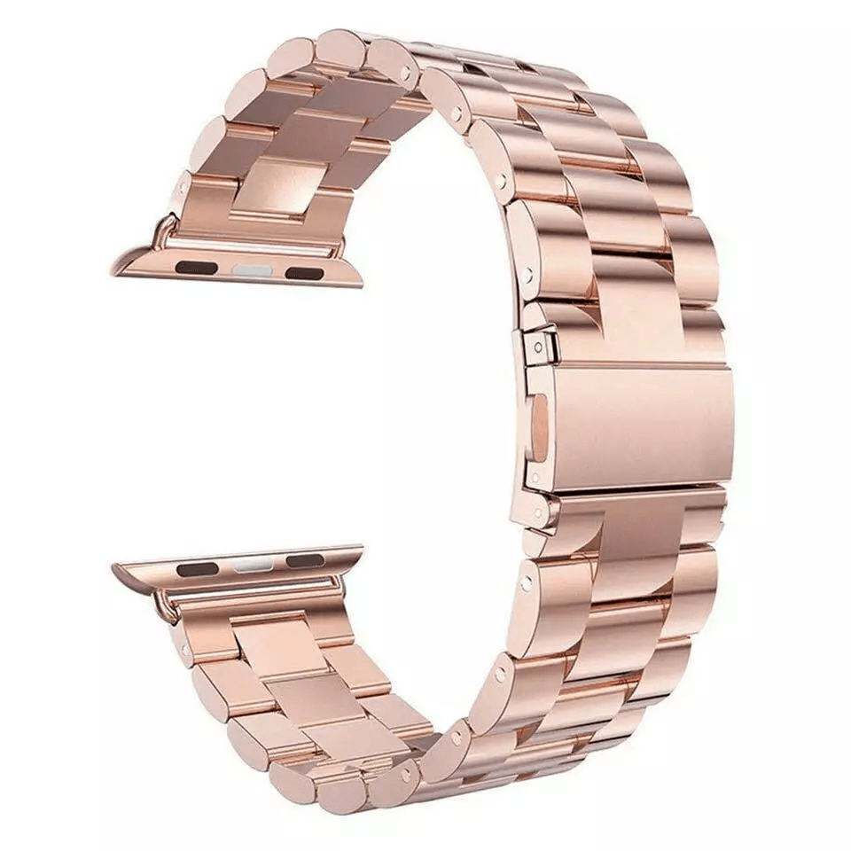 Premium Stainless Steel Apple Watch Band Compatible With IWatch Series SE Metal Link Bracelet Strap 5