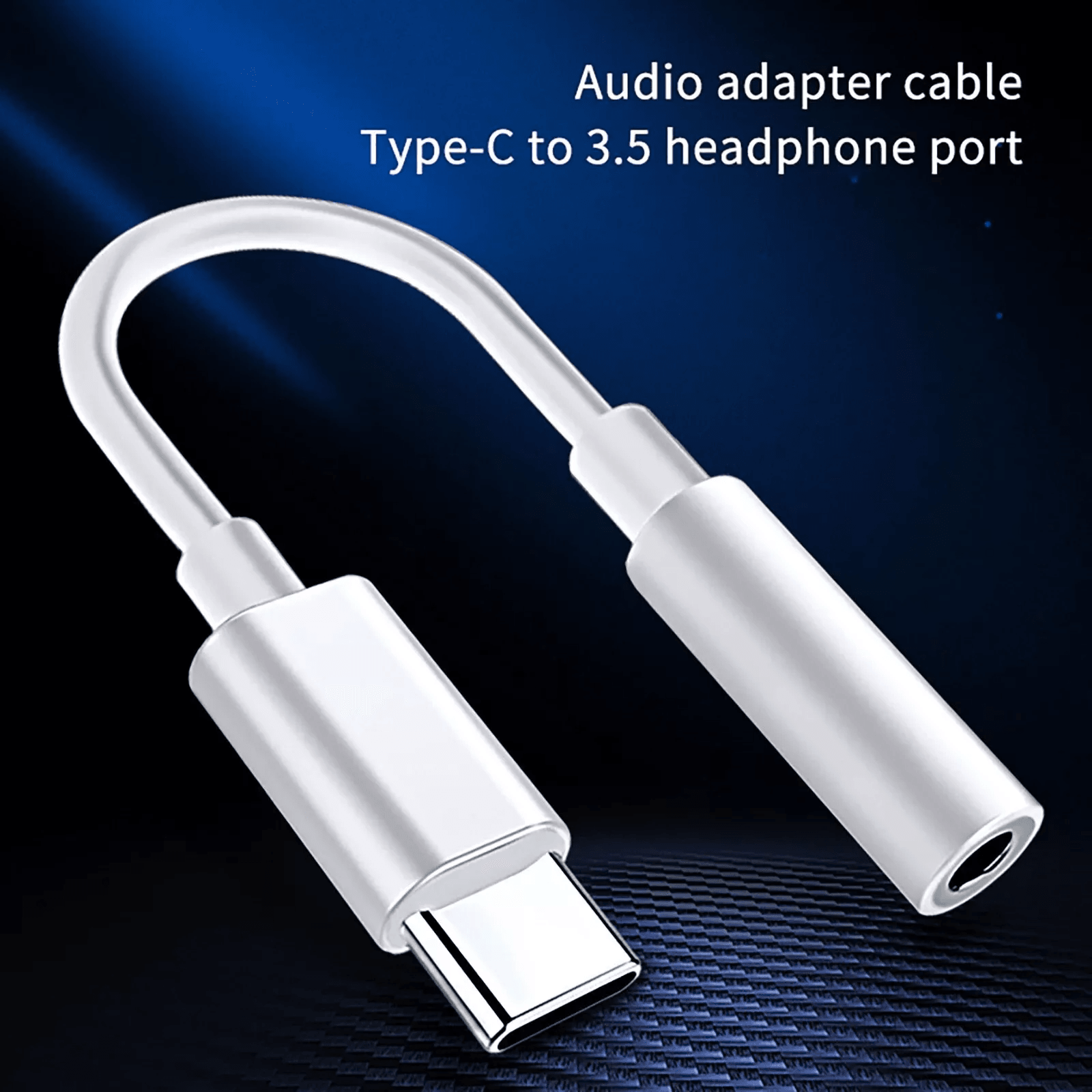 Type C Adapter Port Aux Audio Jack Earphone Headphone Cable USB Universal Compatibility 2