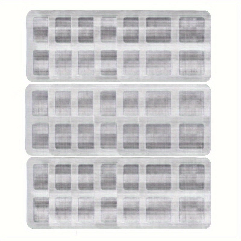 Shower Drain Hair Catchers – Disposable Filter Mesh Stickers, Bathroom Sink Strainer (Easy Peel & Stick)