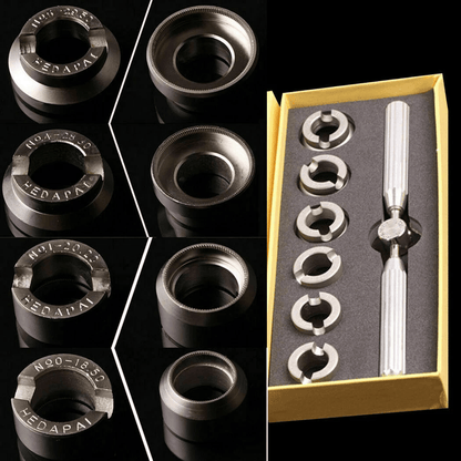 For Rolex  Tudor Watch Case Back Opener Remover Tool Kit Repair Wrench For ScrewOff Covers 2