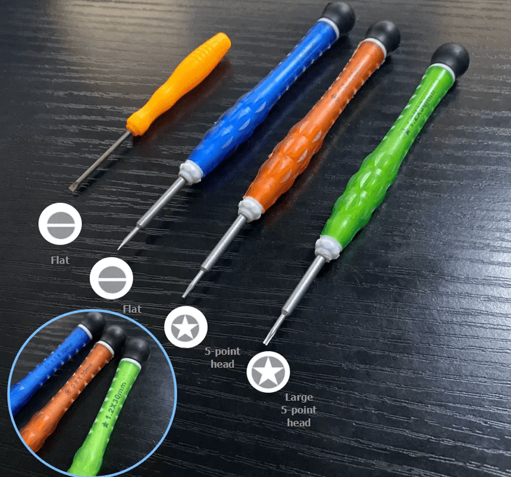 Phone Screen Opening Repair Tools Kit For IPhone Precision Screwdriver Set With Pry Tools Suction C 12