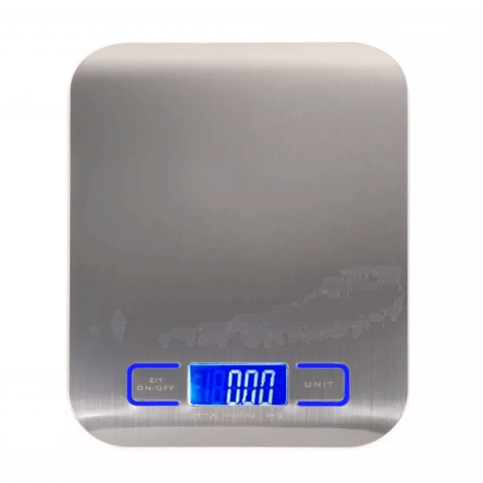 Digital Electronic Kitchen Scale, High Precision Food Diet Postal Weight Balance with Auto Zero and Overload Indicator