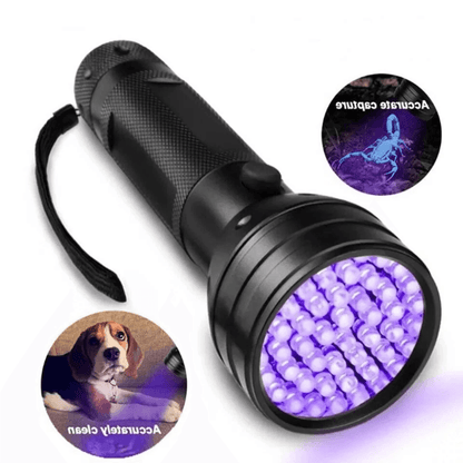 Shustar UV Tracker 51 LED Flashlight Blacklight UV Ultra Violet Light For Inspection  Hunting 3