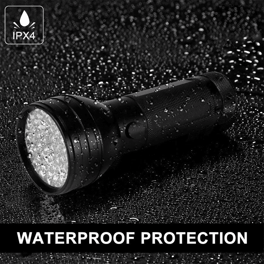 Shustar UV Tracker 51 LED Flashlight Blacklight UV Ultra Violet Light For Inspection  Hunting 4