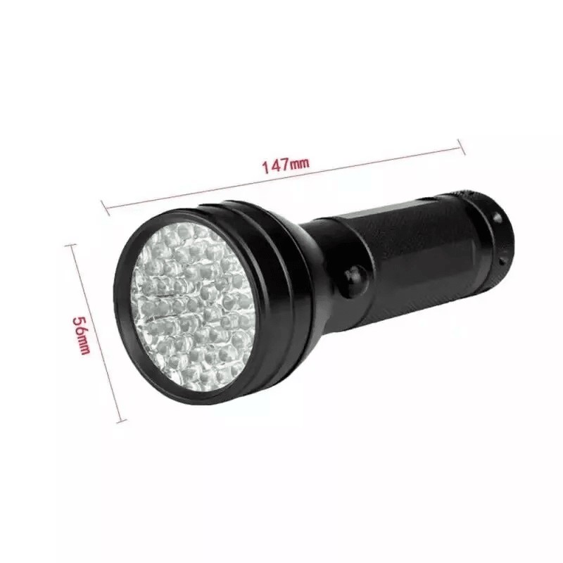Shustar UV Tracker 51 LED Flashlight Blacklight UV Ultra Violet Light For Inspection  Hunting 6