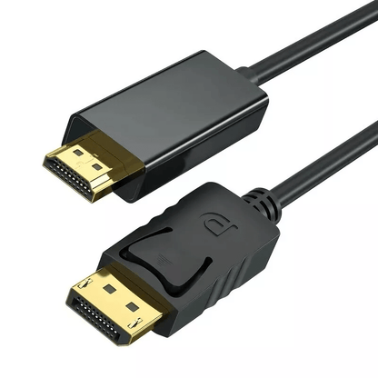 DisplayPort To HDMI Cable DP Adapter Converter For Audio Video 2