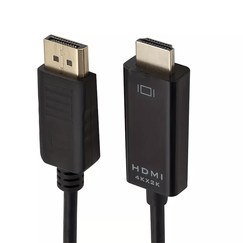 DisplayPort To HDMI Cable DP Adapter Converter For Audio Video 5