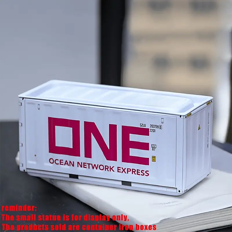 Compact Iron Storage Container – Creative Desktop Organizer for Office Supplies & Stationery