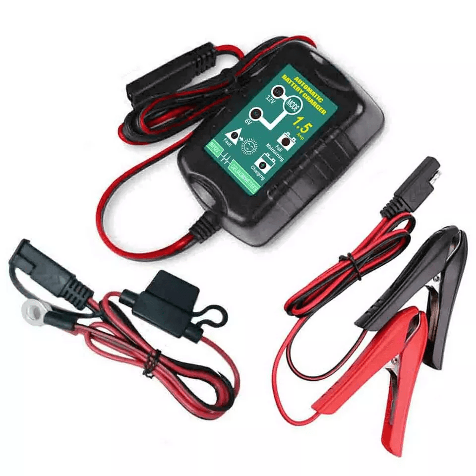 Battery Charger Maintainer Auto Trickle Charger For WET GEL AGM Batteries Smart Charging For Reliab 4