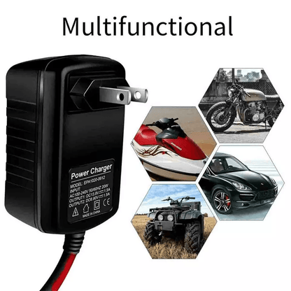 Battery Charger Maintainer Auto Trickle Charger For WET GEL AGM Batteries Smart Charging For Reliab 3