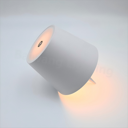Wine Bottle LED Table Lamp – USB Rechargeable, Wireless, Top Touch Dimmer, 3-Color Lighting