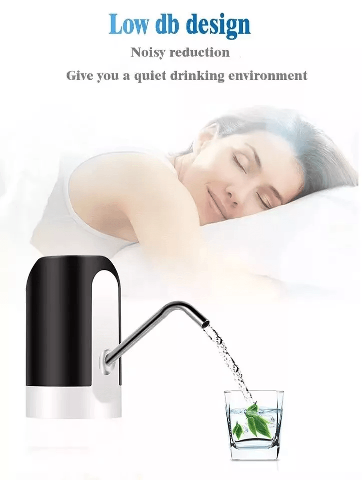 Electric Automatic Water Bottle Pump Dispenser  USB Charging Universal Switch For 5 Gallon Bottled  4