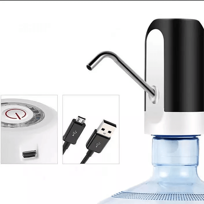 Electric Automatic Water Bottle Pump Dispenser  USB Charging Universal Switch For 5 Gallon Bottled  2