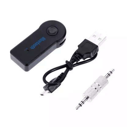 Wireless Bluetooth AUX Audio Stereo Music Car Receiver Adapter Hands Free Music Streaming  Calls Fo 1