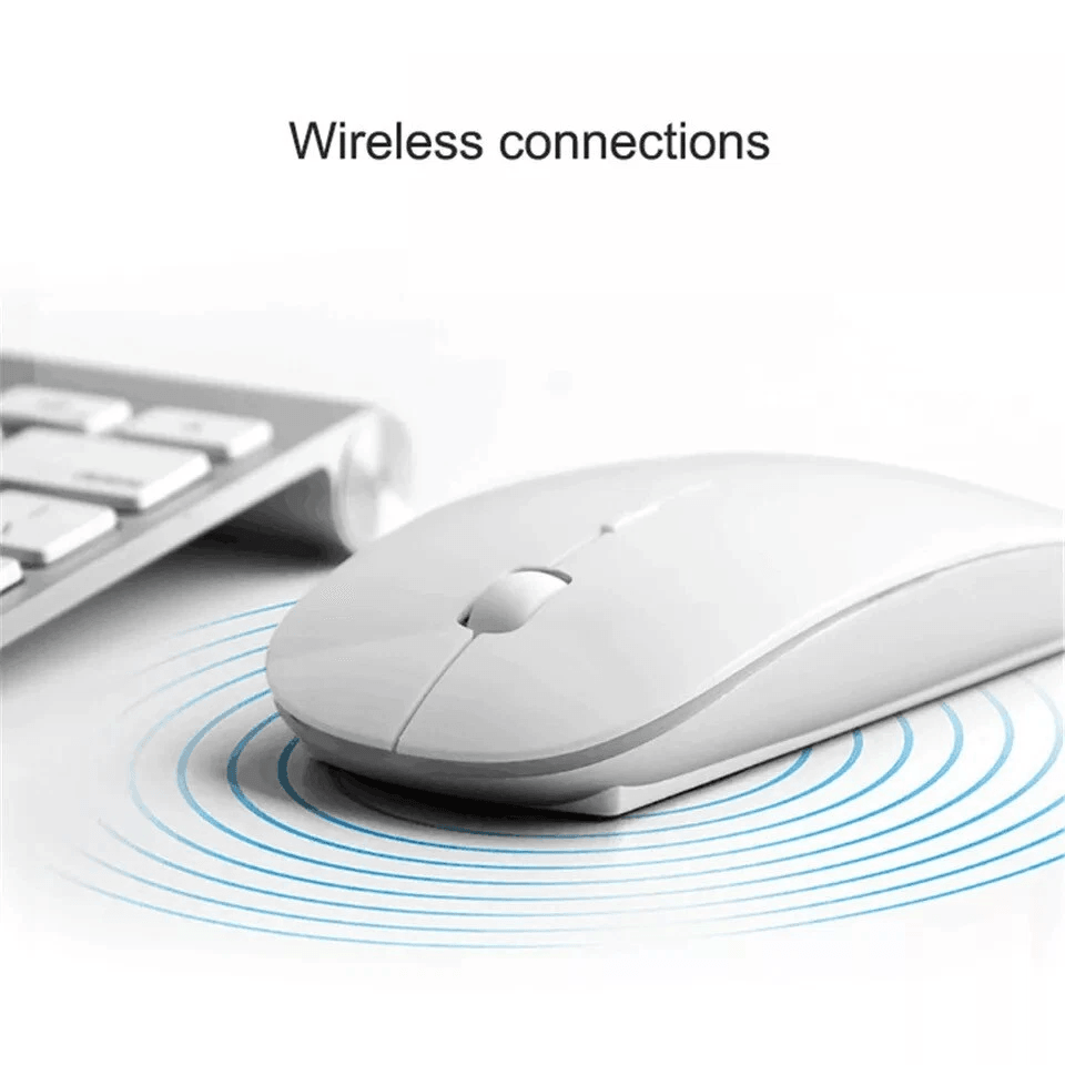 USB Wireless Optical Mouse For Mac MacBook Pro Air PC Laptop 2