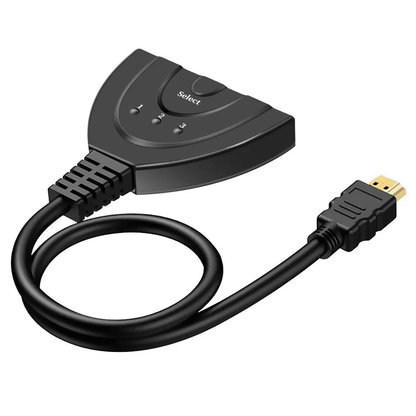 HDMI Splitter Cable Switcher HUB Adapter For HDTV PS4 Xbox Output 4K Video  Audio Suppor 7
