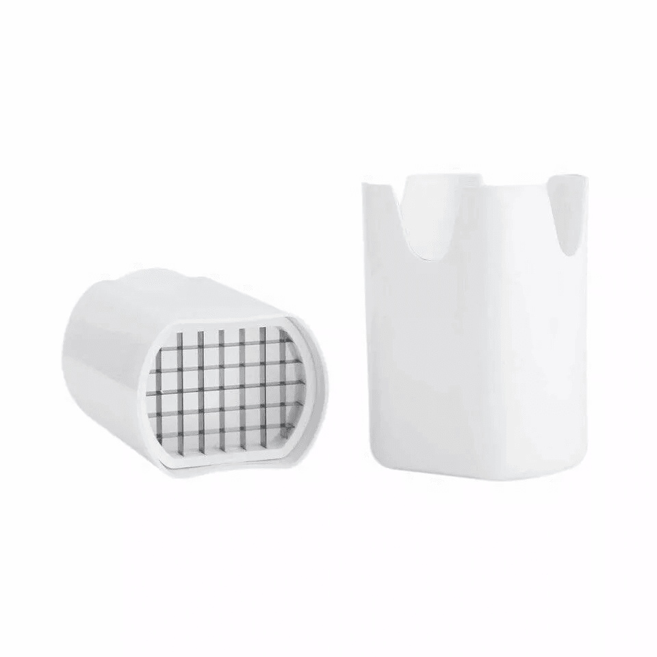 One Step New Kitchen French Fry Cutter Potato Vegetable Fruit Slicer Tools For Effortless Slicing A 8