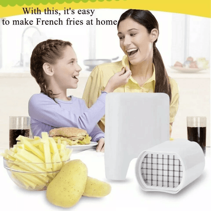One Step New Kitchen French Fry Cutter Potato Vegetable Fruit Slicer Tools For Effortless Slicing A 5