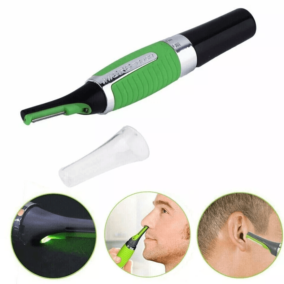 Men Nose Ear Face Neck Eyebrow Hair Beard Trimmer Shaver Clipper Set 0