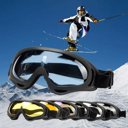 Winter Snow Sport Goggles for Ski, Snowboard & Snowmobile, UV Protection Eyewear Glasses