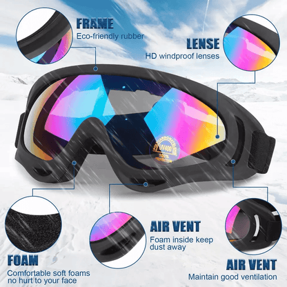 Winter Snow Sport Goggles For Ski Snowboard  Snowmobile UV Protection Eyewear Glasses 1
