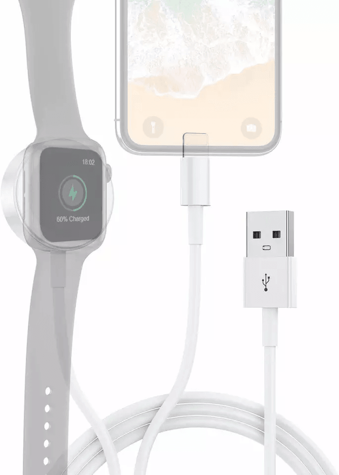 Magnetic Charger USB Cable For Apple Watch  IPhone Fast Charging Cord 3