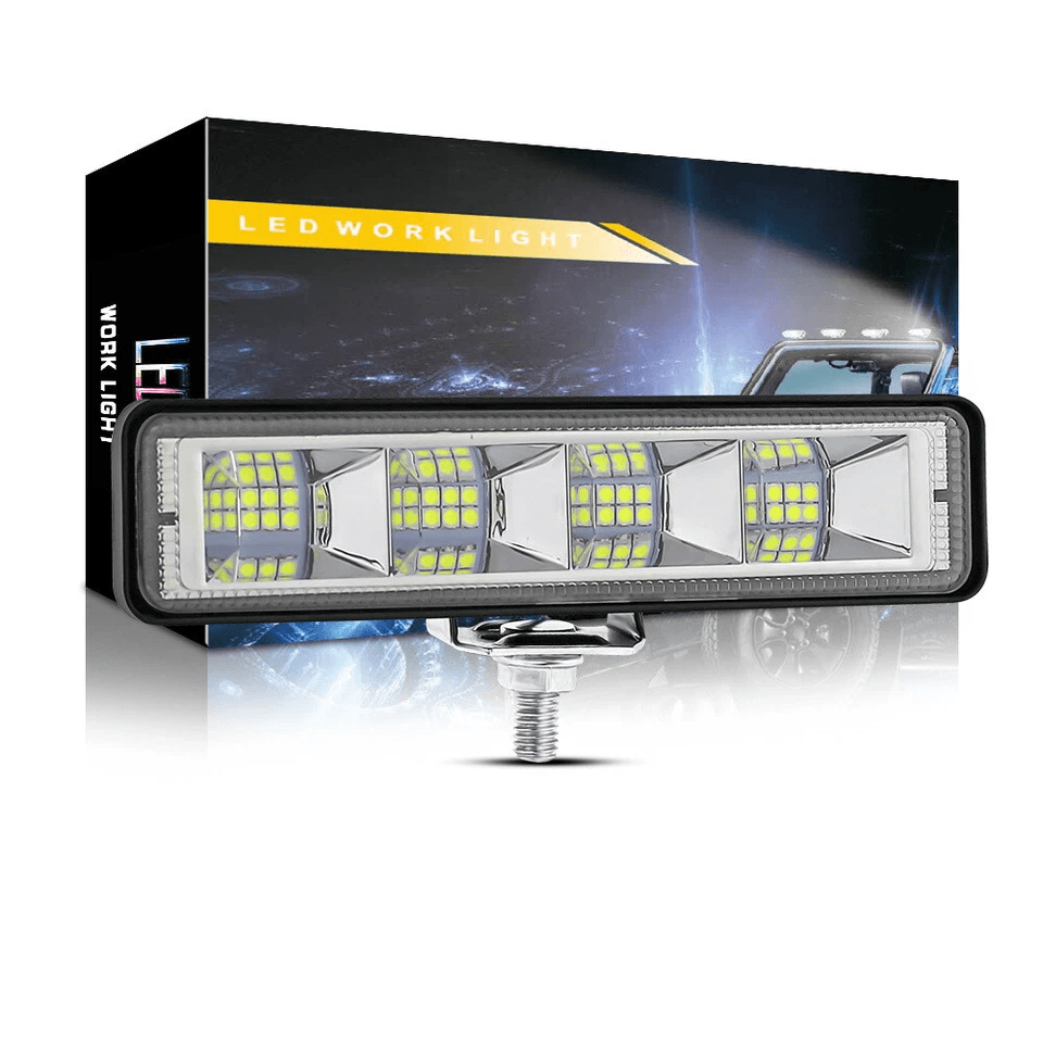 LED Work Light Bar Flood Fog Lamp for Offroad Truck ATV SUV