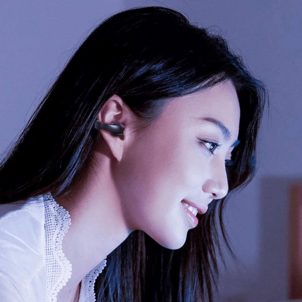 Sport Headset Wireless Bluetooth Earbuds Bone Conduction Ear Clip Headphones With Mic Touch Control 10