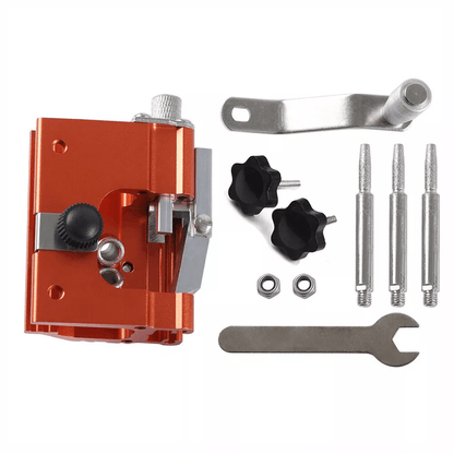 Chainsaw Chain Sharpening Jig Portable Hand Crank Sharpener Tool Set For 1220 Saw Blades Chain Saw  1