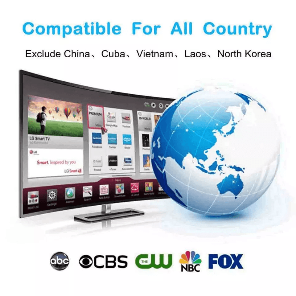 Indoor Digital HD TV Antenna 5600 Miles Range HDTV Antena High Signal Reception 1